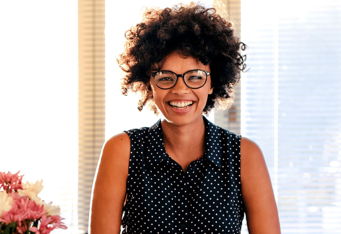 Woman smiling info-6